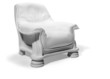 blank armchair