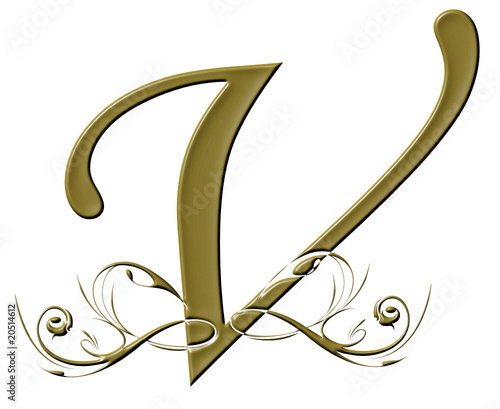 Vector: Graphic letter Graphic letter