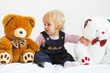 Girl and bears