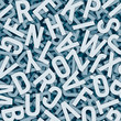 Buchstabensalat mit Tiefeneffekt Buchstabensalat mit Tiefeneffekt