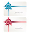 gift card with ribbon