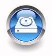 ''Hard-disk'' glossy icon ''Hard-disk'' glossy icon