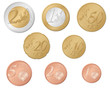 Euro coins