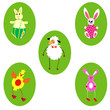 Cartoon background vector illustration Cartoon background vector illustration