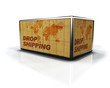 Drop shipping service wood casing 3D