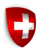 Das Eidgenössische Wappen - metall Das Eidgenössische Wappen - metall