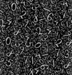 Seamless pattern: simple numbers on blackboard background Seamless pattern: simple numbers on blackboard background
