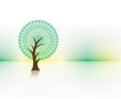 green eco tree