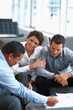 Mature couple discussing investment plans with a consultant Mature couple discussing investment plans with a consultant