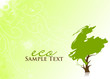 green eco tree