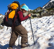 Boy in hike
