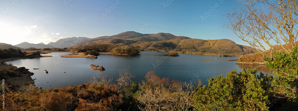 Killarney mountains panoramic