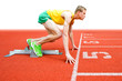 Photo: Sprint start position Sprint start position