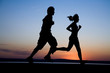 running