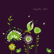 floral card