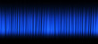 Blue theater curtain with spot lights