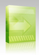 Arrows illustration box package