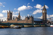 The Houses of Parliament and Westminster Bridge in London The Houses of Parliament and Westminster Bridge in London