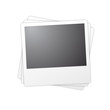 vector polaroids bunch blank vector polaroids bunch blank