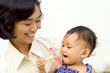 asian mother and baby asian mother and baby