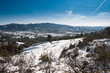 ladera con nieve