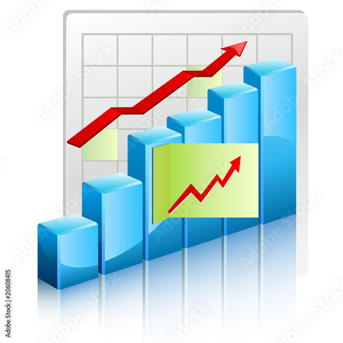 Vektor: Growing charts Growing charts