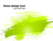 Green abstract paint splashes illustration. Vector Green abstract paint splashes illustration. Vector