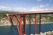 Puente sobre el lago de Zadar