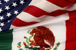 Flags of Mexico and the United States