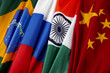 BRIC flags
