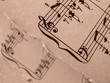 Photo: sepia toned vintage notes sepia toned vintage notes