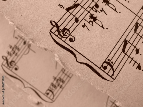 Photo: sepia toned vintage notes sepia toned vintage notes
