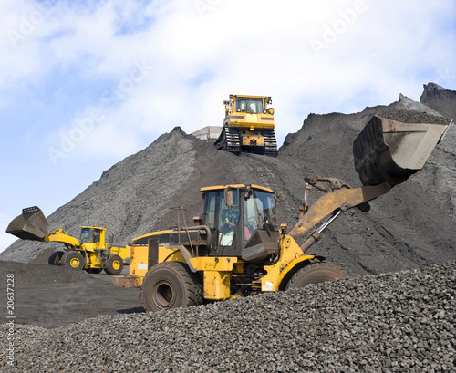 Photo: Mining operations Mining operations
