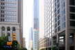 Dallas downtown city urban bulidings view