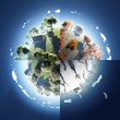 four seasons on small planet