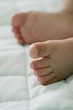 Closeup of baby's feet