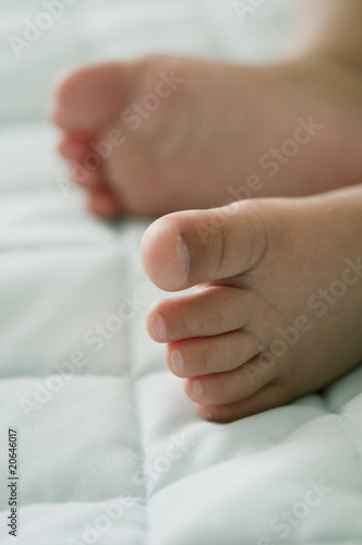 Photo: Closeup of baby's feet Closeup of baby's feet