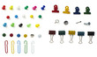 push pin paper clip push pin paper clip