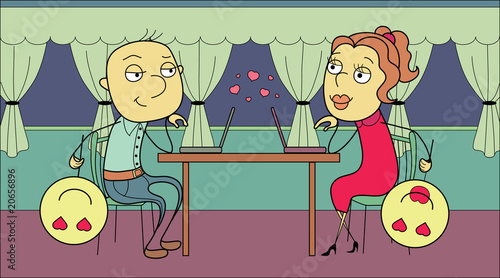 Vector: The Internet-acquaintance The Internet-acquaintance
