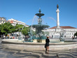Rossio in Lissabon