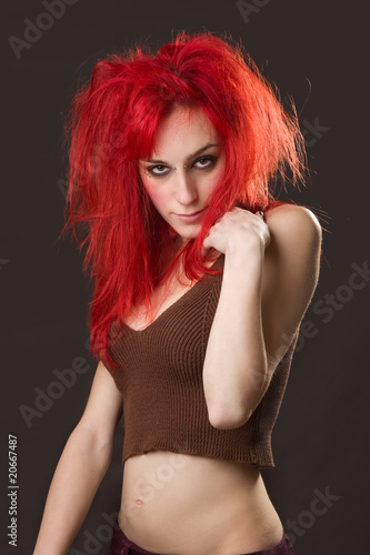 Photo: ragazza capelli rossi ragazza capelli rossi