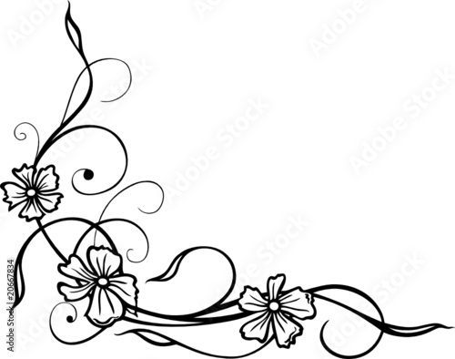 tattoo motive blumen ranken. Wandtattoo, Blumen, Blüten, Ranke, floral, filigran