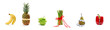 Fruit and vegetable parade