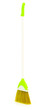 Cleaning broom isolated on the white background