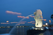 Red worms Merlion