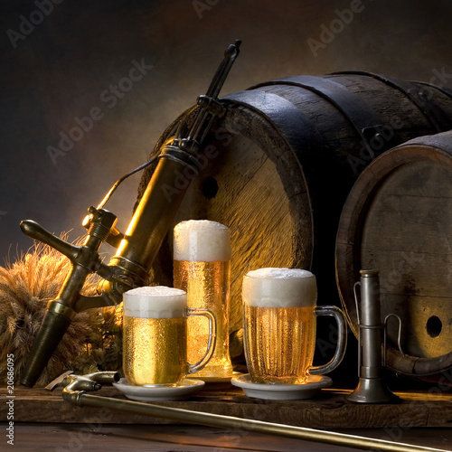 Photo: still life with beer still life with beer