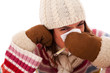 woman with flu symptoms woman with flu symptoms