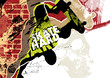Skateboarding poster with grunge background