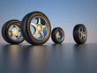 Car wheel tire