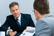Photo: Working business meeting discussion Working business meeting discussion